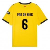 Fotballdrakt Herre Girona Donny van de Beek #6 Bortedrakt 2025-26 Kortermet